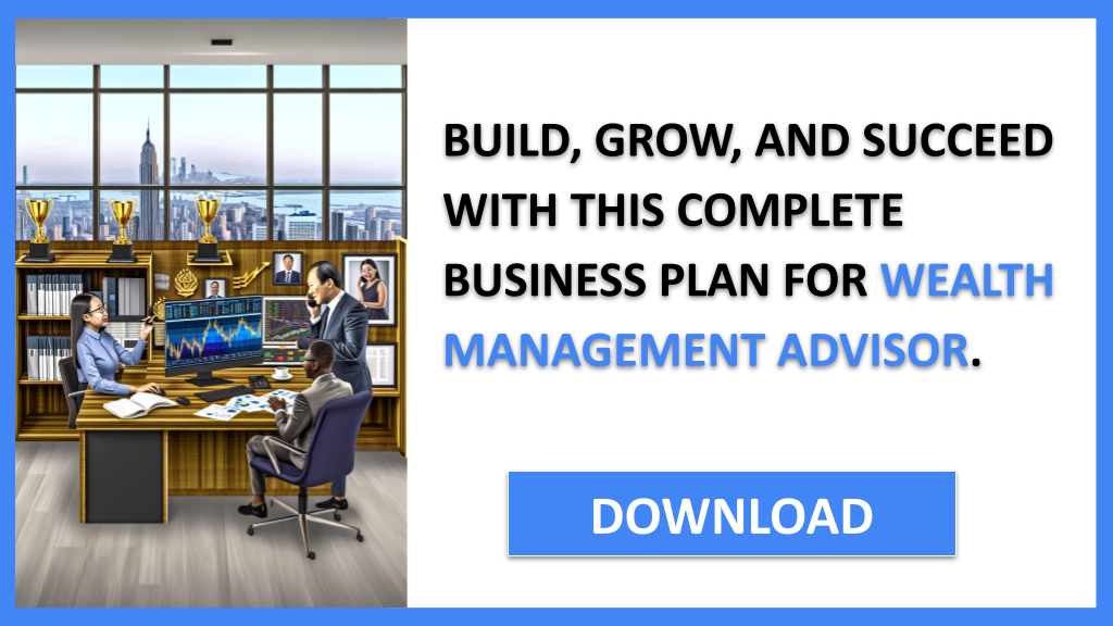 Business Plan Example for Wealth Management Advisor - Wealth Management Advisor Complete Guide- CTA3