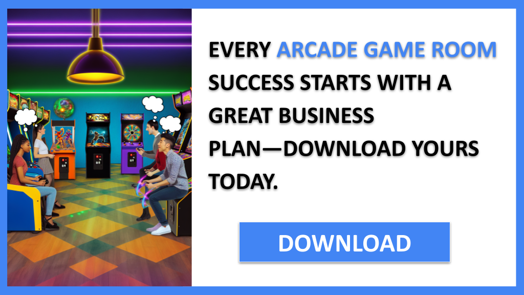 Business Plan Example for Arcade Game Room - Arcade Game Room Business Plan- CTA1