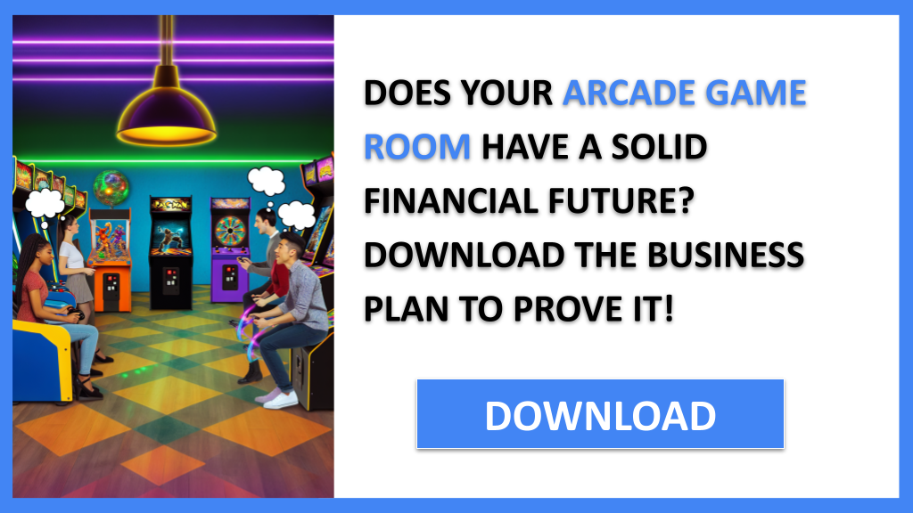 Business Plan Example for Arcade Game Room - Arcade Game Room Financial Plan- CTA1