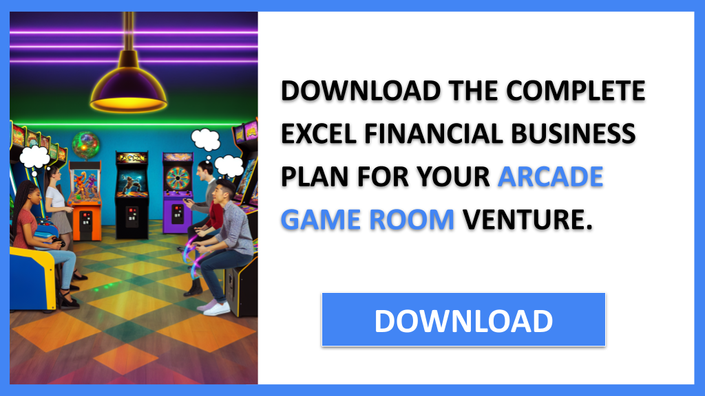 Business Plan Example for Arcade Game Room - Arcade Game Room Financial Plan- CTA2