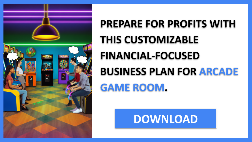 Business Plan Example for Arcade Game Room - Arcade Game Room Financial Plan- CTA3
