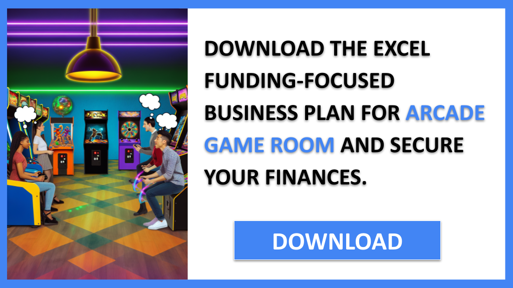 Business Plan Example for Arcade Game Room - Arcade Game Room Funding Options- CTA2
