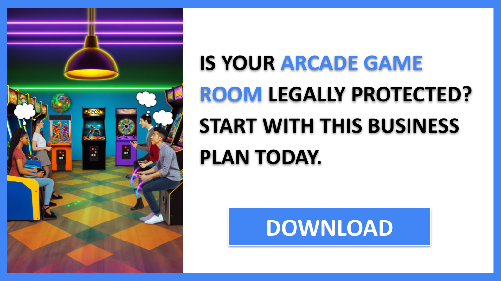 Business Plan Example for Arcade Game Room - Arcade Game Room Legal Considerations- CTA1