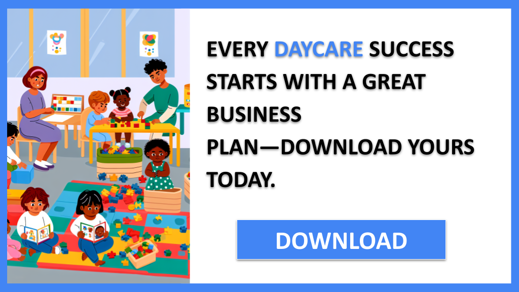 Business Plan Example for Daycare - Daycare Business Plan- CTA1