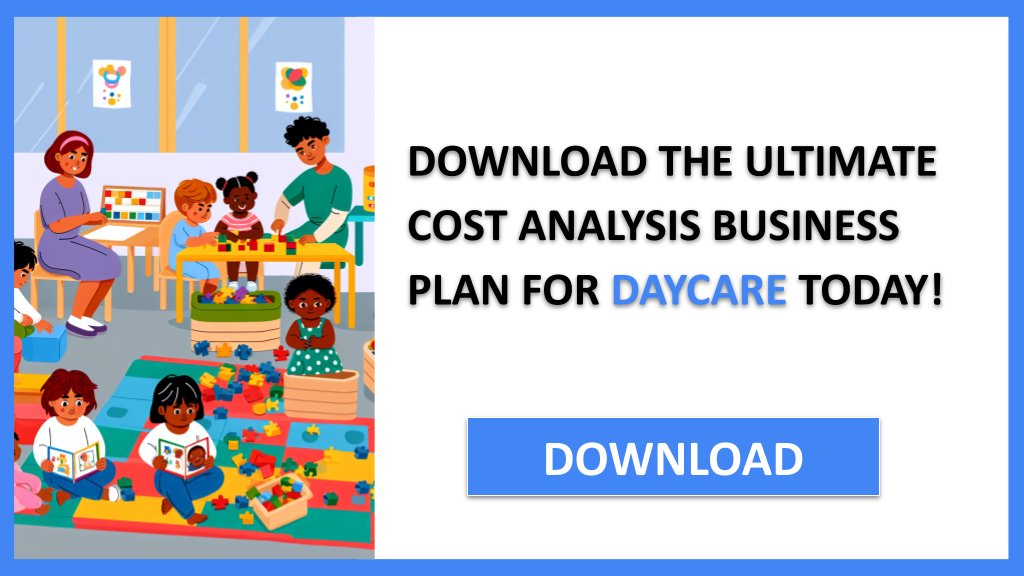Business Plan Example for Daycare - Daycare Costs- CTA3