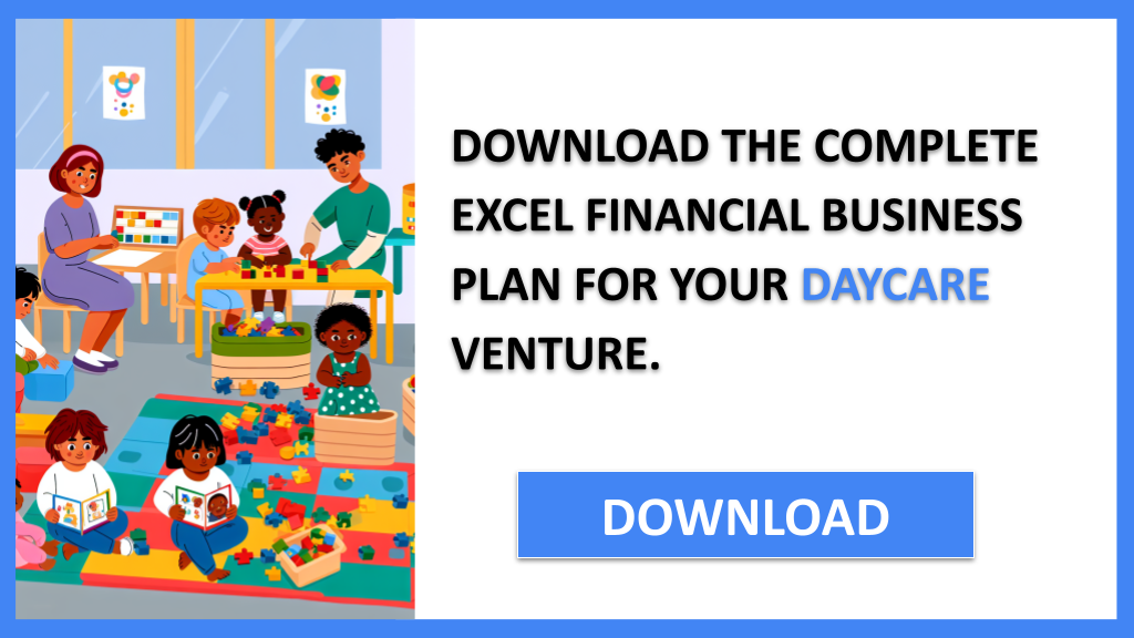 Business Plan Example for Daycare - Daycare Financial Plan- CTA2