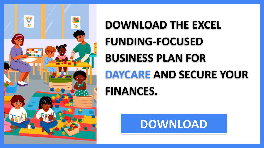Business Plan Example for Daycare - Daycare Funding Options- CTA2
