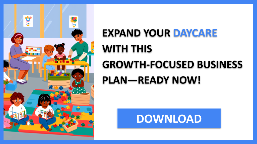 Business Plan Example for Daycare - Daycare Growth Strategy- CTA3