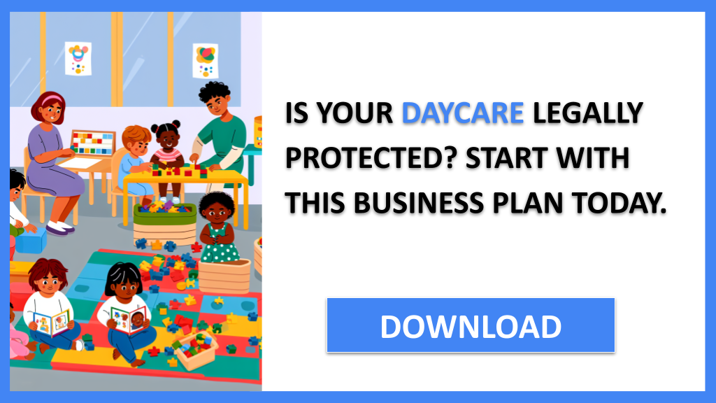 Business Plan Example for Daycare - Daycare Legal Considerations- CTA1