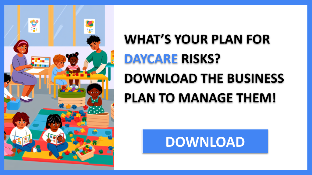 Business Plan Example for Daycare - Daycare Risk Management- CTA1