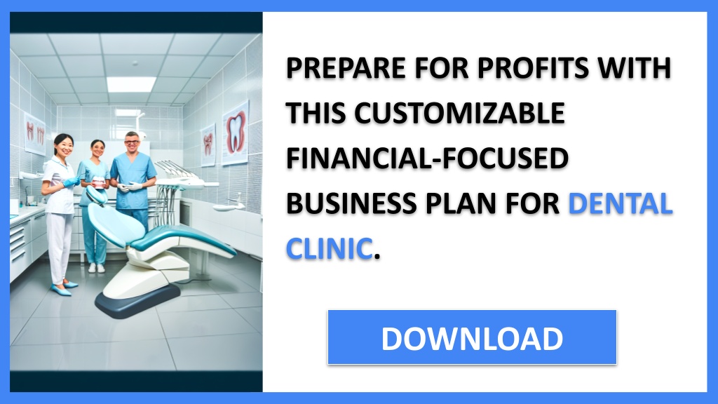 Business Plan Example for Dental Clinic - Dental Clinic Financial Plan- CTA3