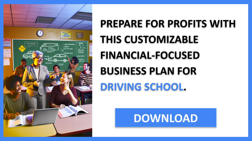 Business Plan Example for Driving School - Driving School Financial Plan- CTA3