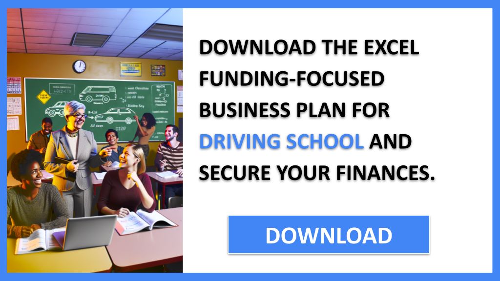 Business Plan Example for Driving School - Driving School Funding Options- CTA2