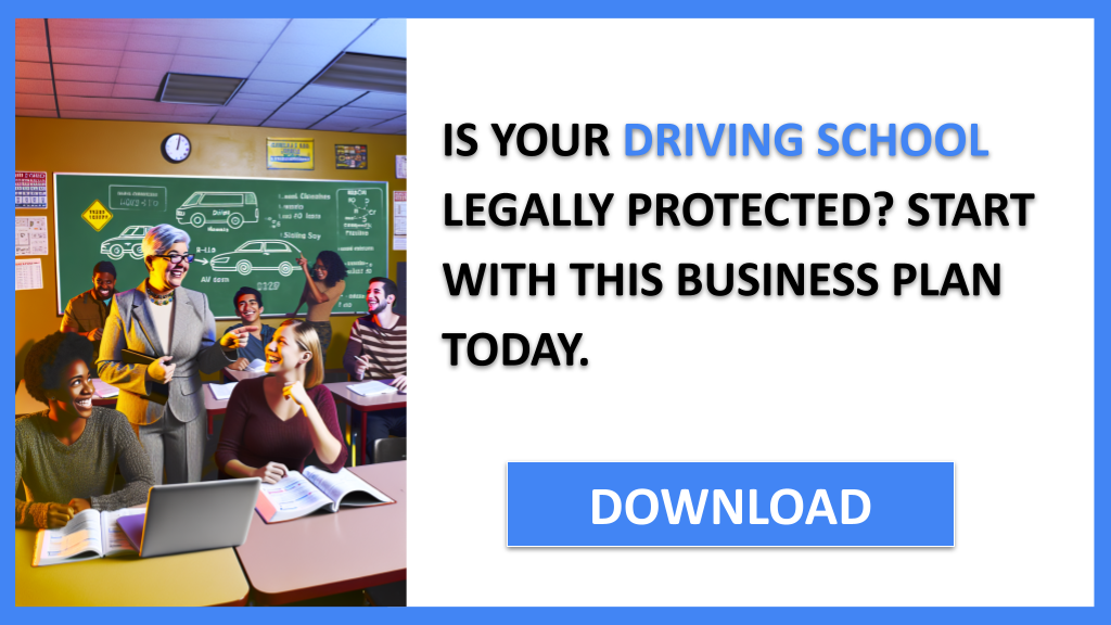 Business Plan Example for Driving School - Driving School Legal Considerations- CTA1