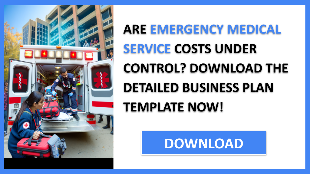 Business Plan Example for Emergency Medical Service - Emergency Medical Service Costs- CTA1