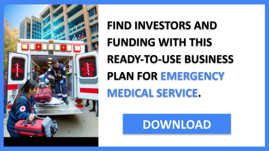 Business Plan Example for Emergency Medical Service - Emergency Medical Service Funding Options- CTA3