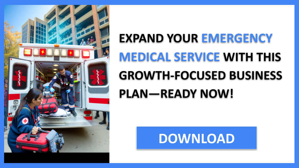 Business Plan Example for Emergency Medical Service - Emergency Medical Service Growth Strategy- CTA3