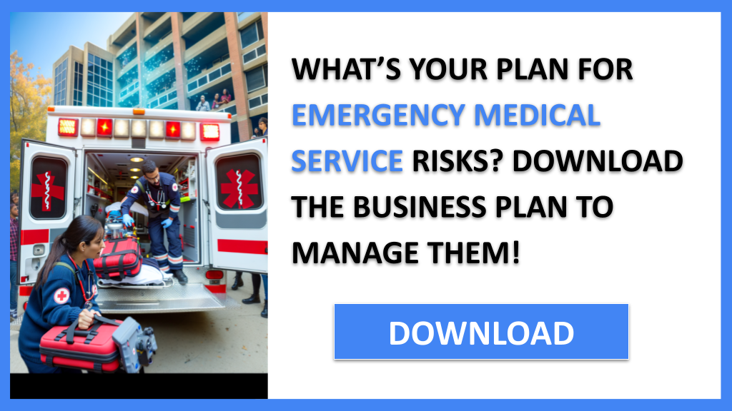 Business Plan Example for Emergency Medical Service - Emergency Medical Service Risk Management- CTA1