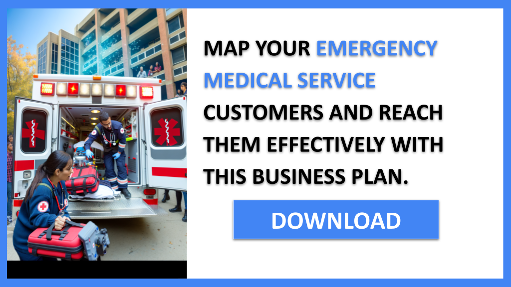 Business Plan Example for Emergency Medical Service - Emergency Medical Service Customer Segments- CTA3