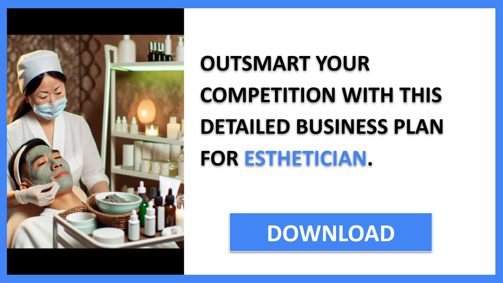 Business Plan Example for Esthetician - Esthetician Competition Study- CTA3