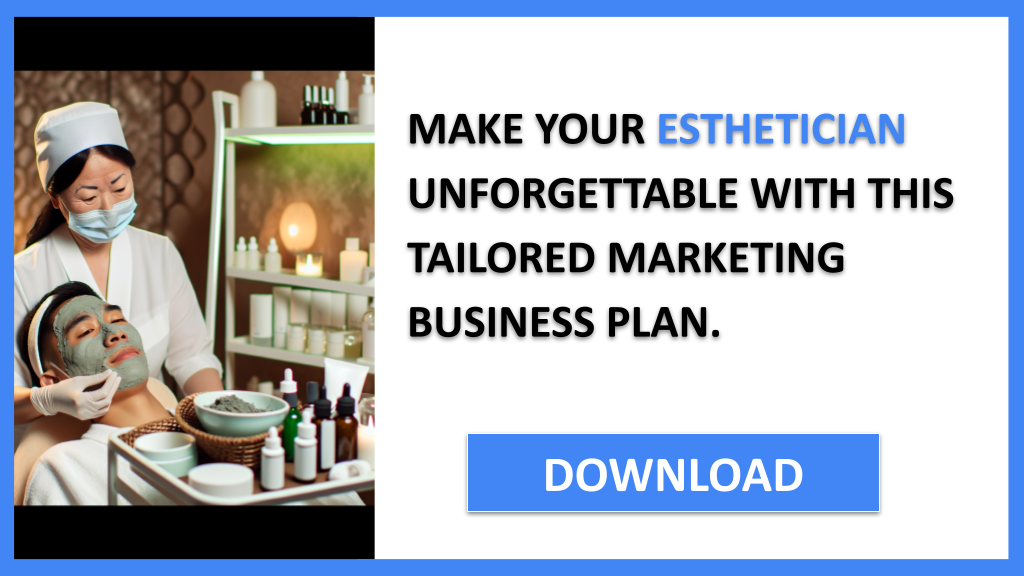 Business Plan Example for Esthetician - Esthetician Marketing Plan- CTA3