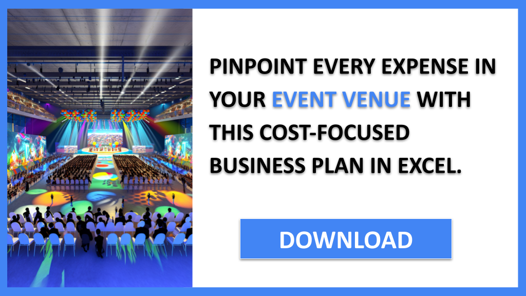 Business Plan Example for Event Venue - Event Venue Costs- CTA2