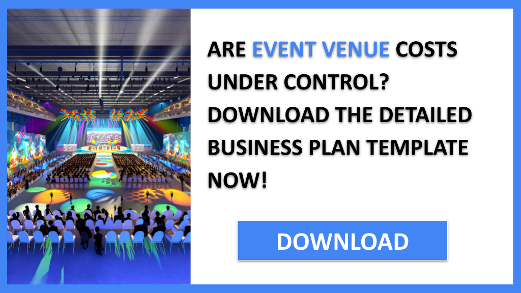 Business Plan Example for Event Venue - Event Venue Costs- CTA1