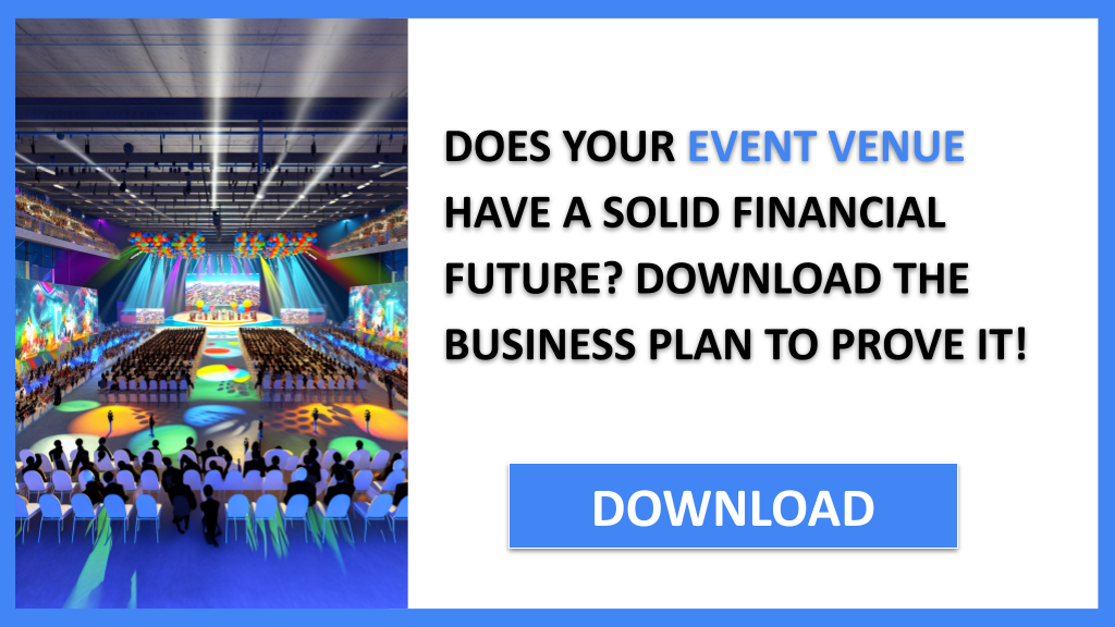 Business Plan Example for Event Venue - Event Venue Financial Plan- CTA1