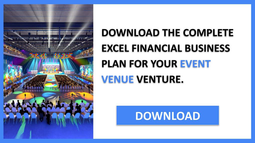 Business Plan Example for Event Venue - Event Venue Financial Plan- CTA2