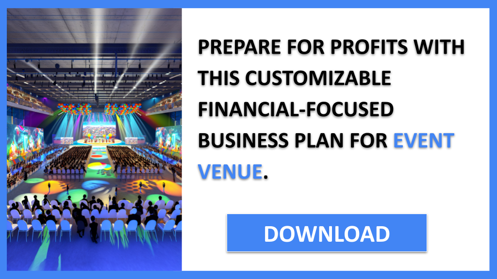 Business Plan Example for Event Venue - Event Venue Financial Plan- CTA3