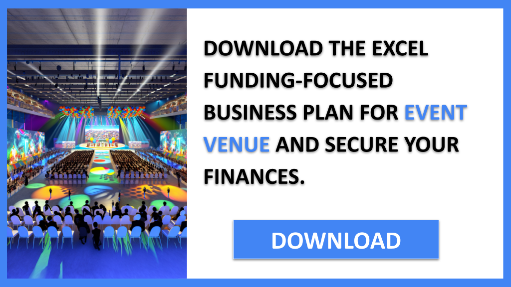 Business Plan Example for Event Venue - Event Venue Funding Options- CTA2