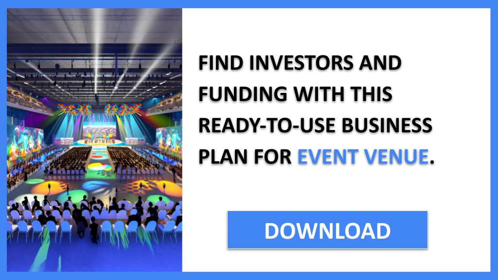 Business Plan Example for Event Venue - Event Venue Funding Options- CTA3