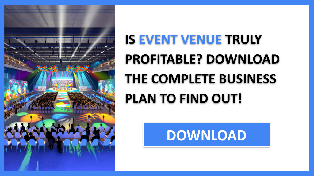 Business Plan Example for Event Venue - Event Venue Profitability- CTA1