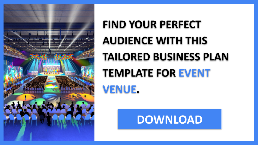 Business Plan Example for Event Venue - Event Venue Customer Segments- CTA2