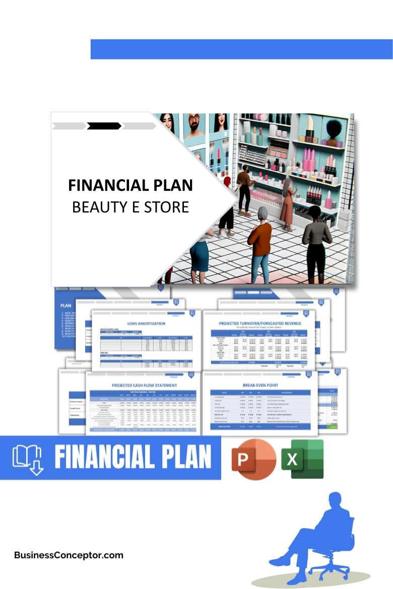 Financial Plan for Beauty E Store - Beauty E Store Complete Guide