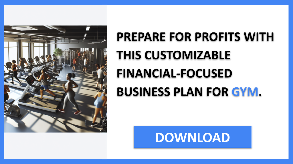 Business Plan Example for Gym - Gym Financial Plan- CTA3