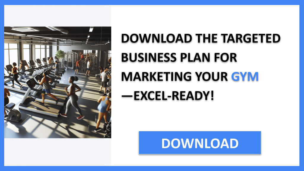 Business Plan Example for Gym - Gym Marketing Plan- CTA2