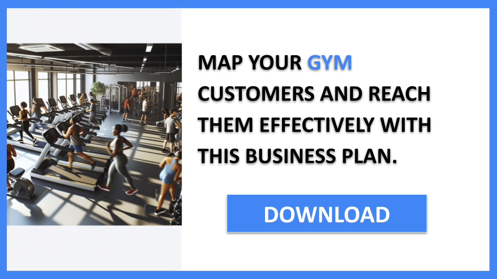 Business Plan Example for Gym - Gym Customer Segments- CTA3