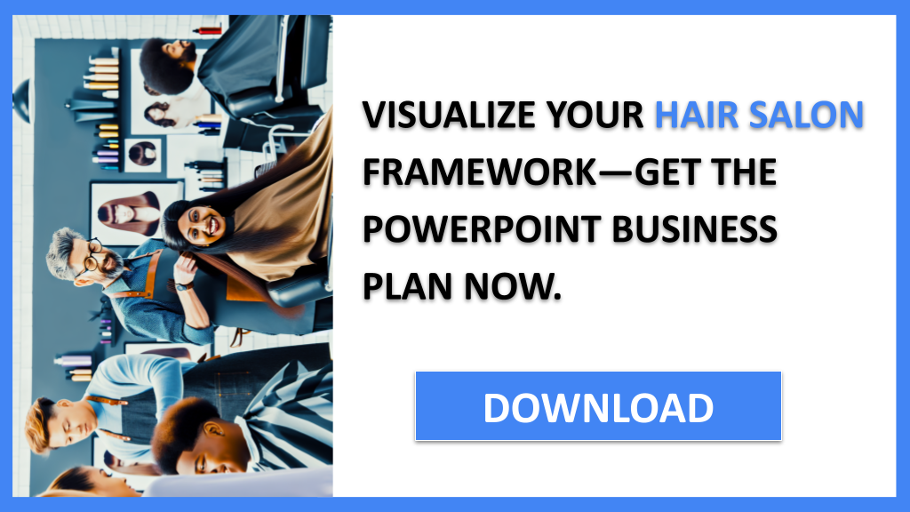 Business Plan Example for Hair Salon - Hair Salon Business Model Canvas- CTA3