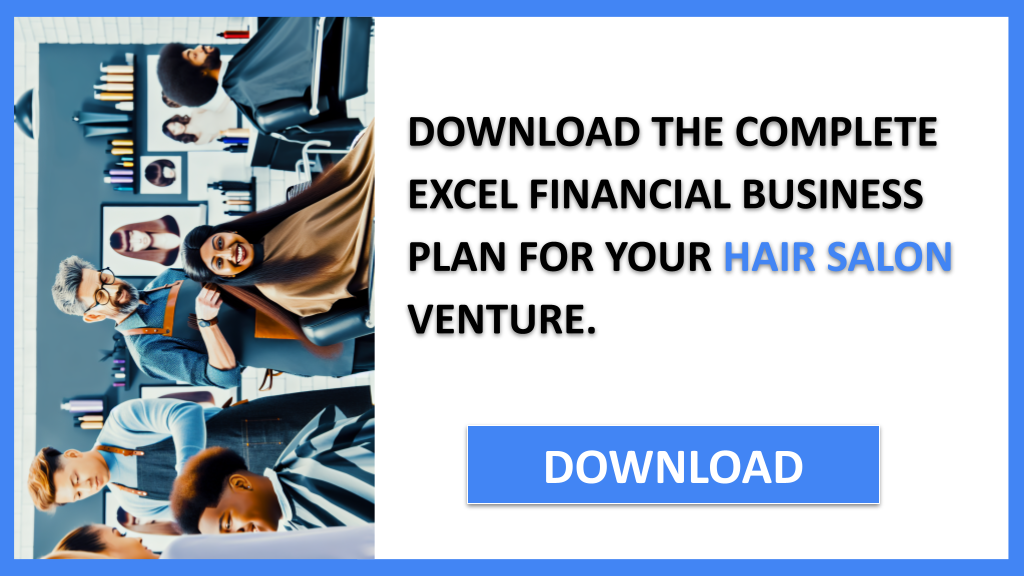 Business Plan Example for Hair Salon - Hair Salon Financial Plan- CTA2