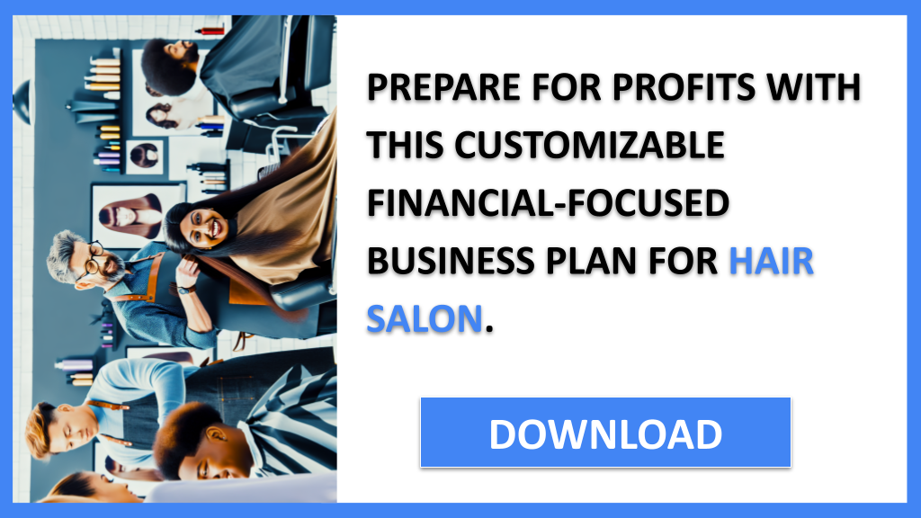 Business Plan Example for Hair Salon - Hair Salon Financial Plan- CTA3