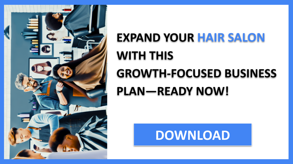 Business Plan Example for Hair Salon - Hair Salon Growth Strategy- CTA3