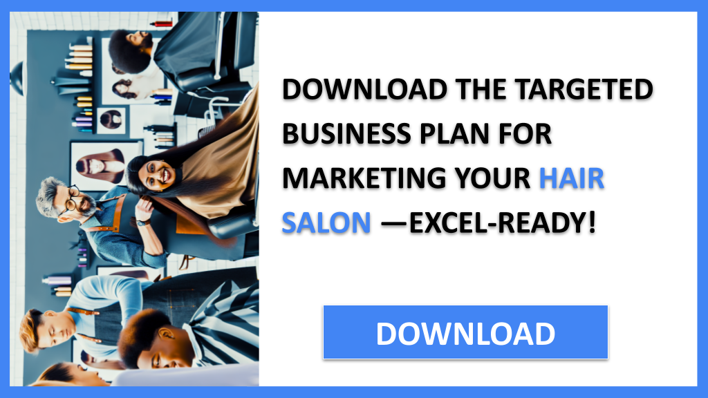 Business Plan Example for Hair Salon - Hair Salon Marketing Plan- CTA2