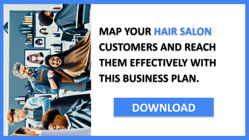 Business Plan Example for Hair Salon - Hair Salon Customer Segments- CTA3
