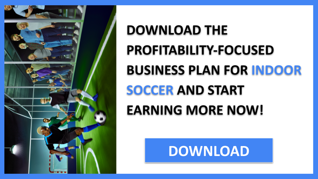 Business Plan Example for Indoor Soccer - Indoor Soccer Profitability- CTA3