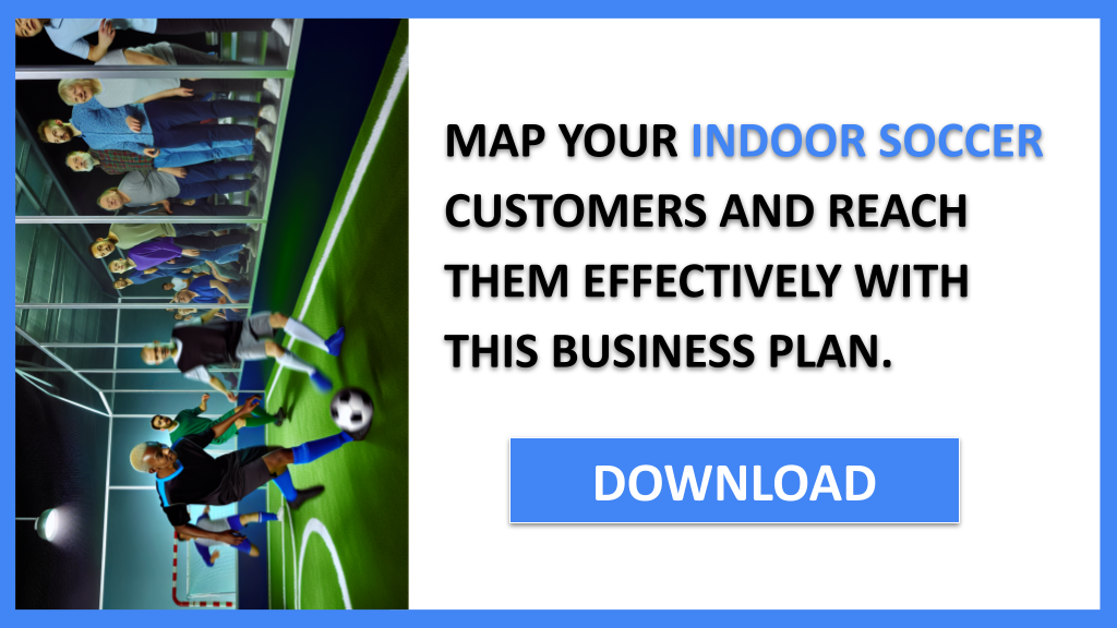 Business Plan Example for Indoor Soccer - Indoor Soccer Customer Segments- CTA3