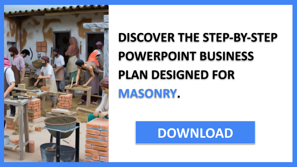 Business Plan Example for Masonry - Masonry Business Plan- CTA2