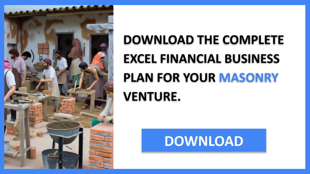 Business Plan Example for Masonry - Masonry Financial Plan- CTA2