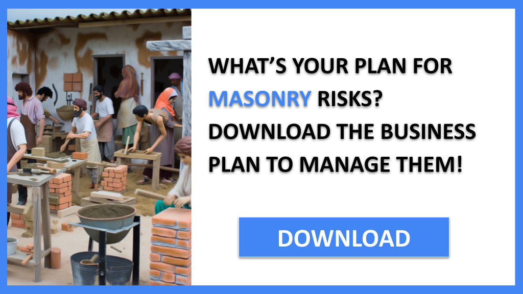 Business Plan Example for Masonry - Masonry Risk Management- CTA1