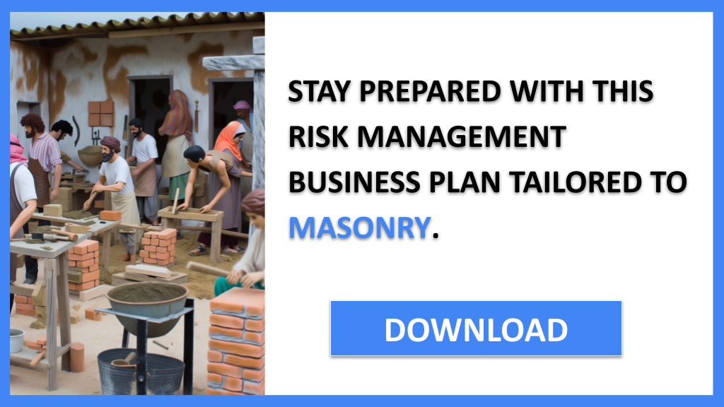 Business Plan Example for Masonry - Masonry Risk Management- CTA3